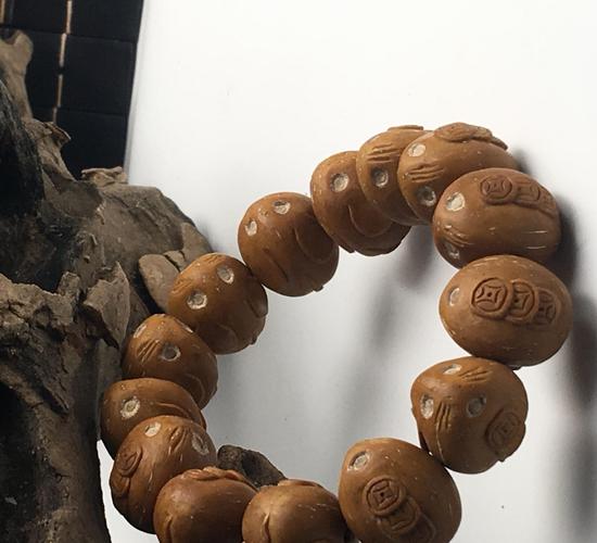 2016创意新款朱艺阁文玩核桃批发男女款招财鼠手串