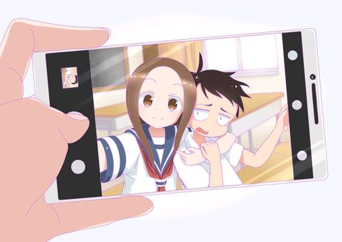 《擅长上手的高木同学》一些壁纸&插画