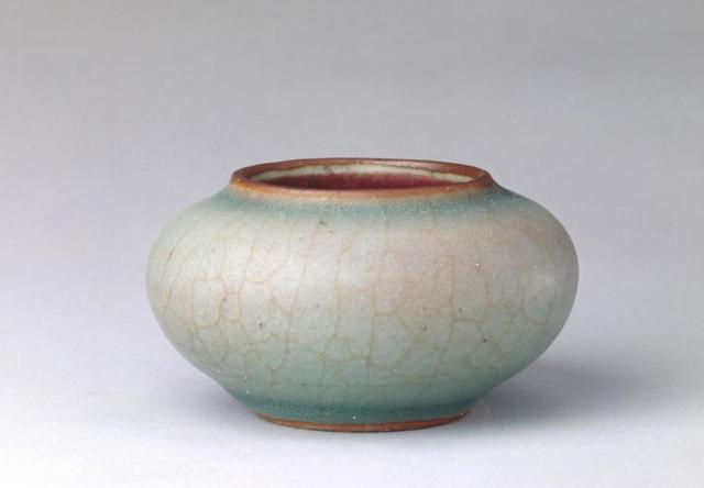 郎窑绿釉水丞  清康熙