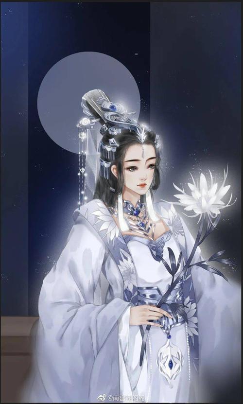 古风紫衣女子 | 淡彩古风青紫衣,未梳云鬓面如玉