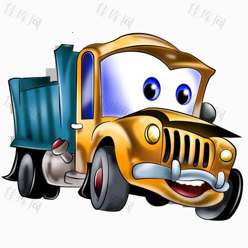 卡通卡车素材