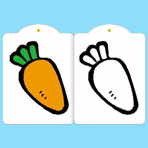 岁画册儿童学画画描红本涂鸦蜡笔填色书绘画大全小孩启蒙入门官方正版