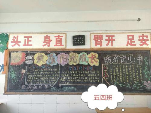 "沐浴阳光,快乐成长"黑板报