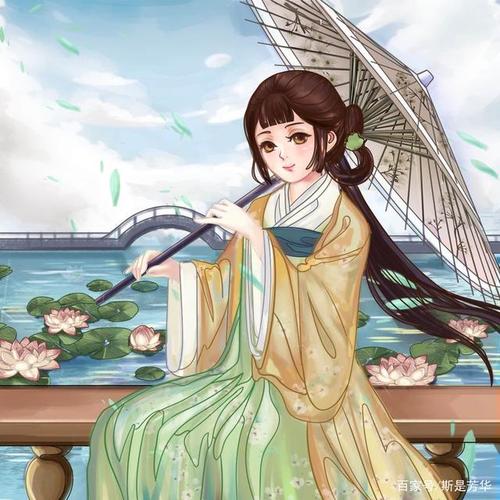 分享一组古风少女图