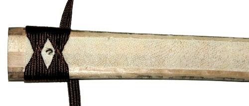 日本刀刀柄的柄卷方法 佩刀绳的缠法