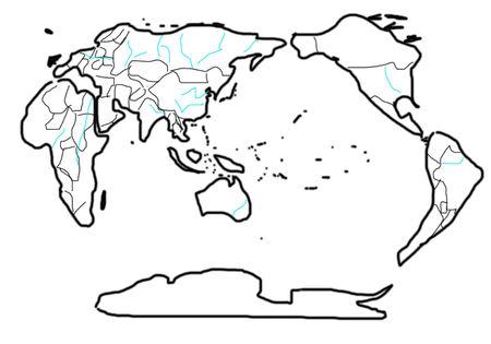 世界简略的地图怎么画?求照片啊!地理老师太变态的说.