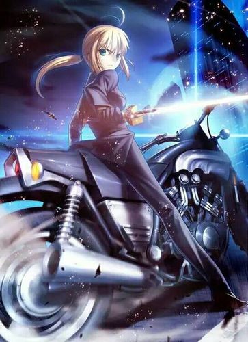 求此saber高清大图