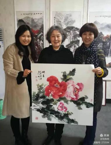 书画家到任丘书画创作基地挥毫泼墨