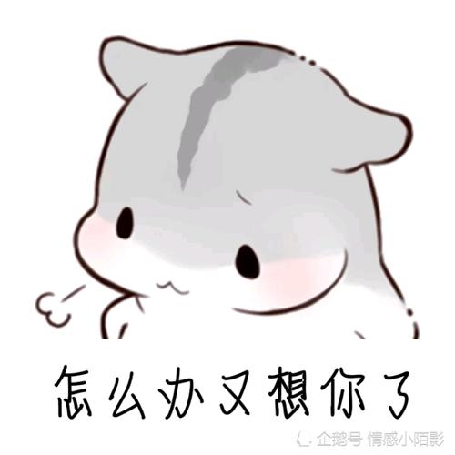 仓鼠表情包:怎么办又想你了