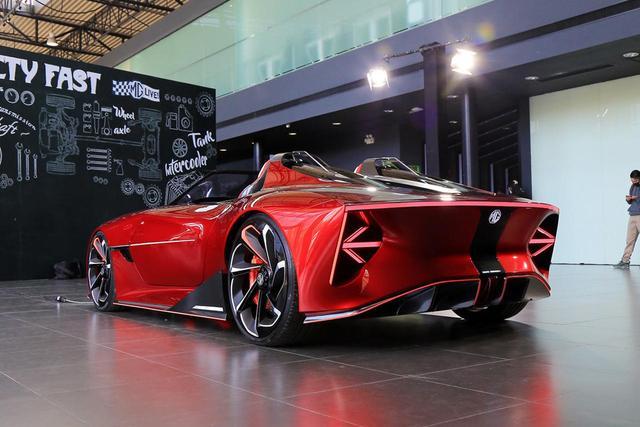 2021款mg cyberster概念跑车