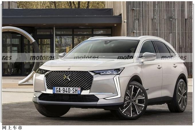 全新ds 7 crossback渲染图 2022年亮相