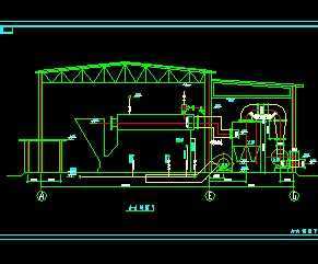 某20t热水锅炉房设计图