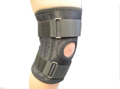 厂家批发专业户外 登山护膝运动 骑行篮球跑步弹簧护具夏透气健身