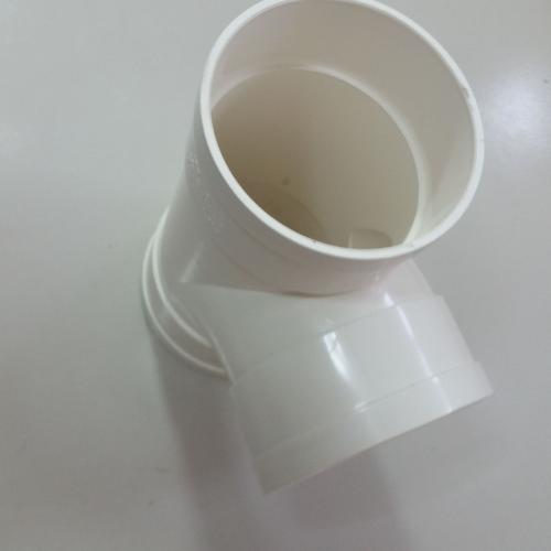 pvc-u排水管件等径顺水三通精品管件高品质pvc配件