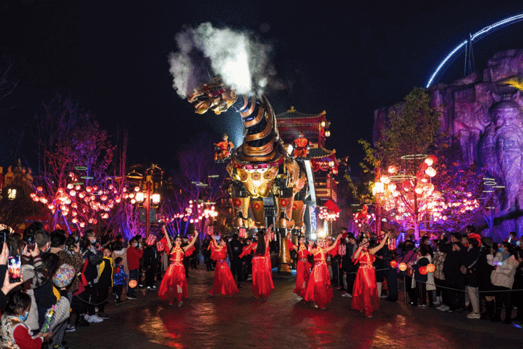 夜太美国庆必须来都江堰夜游嗨耍打卡潮趣地标赏绝美夜景吃巴适宵夜