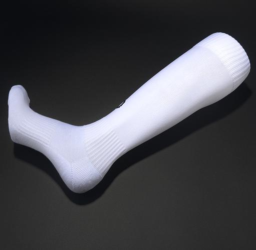 (大火足球)正品优斯宝uhlsport球员同款白色足球袜过膝长袜