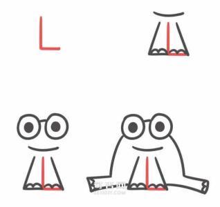 l的小写字母的简笔画