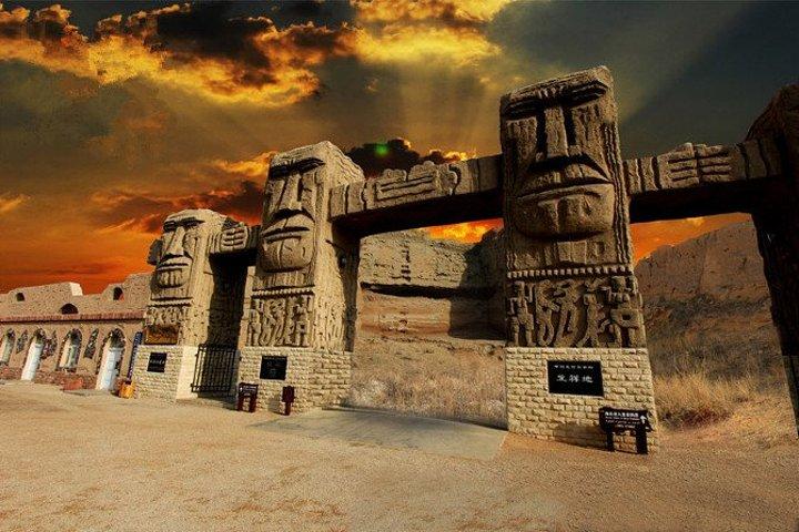 水洞沟是中国最早发掘的旧石器时代文化遗址,地点在宁夏和内蒙交界处