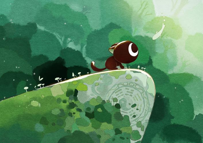 水彩风格练习-罗小黑|插画|创作习作|litaooo - 原创作品 - 站酷