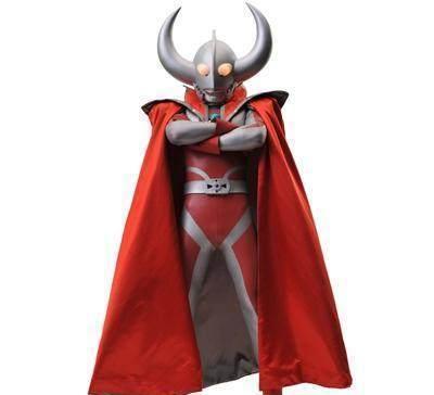 带披风的杰克奥特曼简笔画