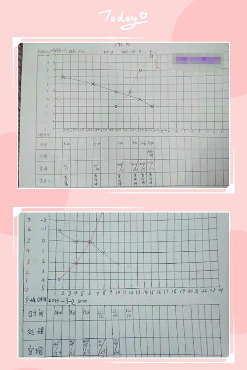 手绘产程图作业