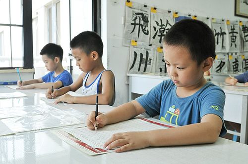 2019年杨老师书法教室暑期第一期幼儿硬笔书法集训班
