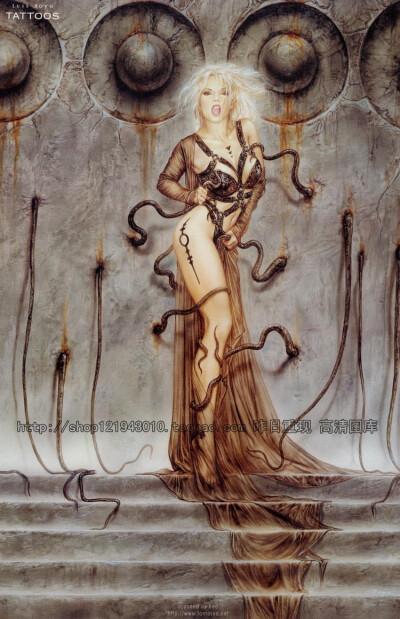 美国的科幻插画大师,路易斯罗右的经典作品.