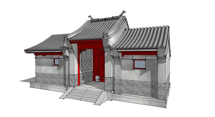 四合院宅门(广亮大门 金柱大门)