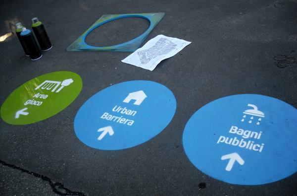转载意大利城市交通导向标识系统