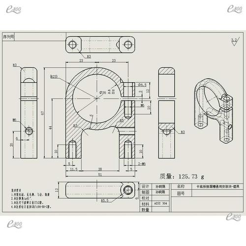 solidworks简单图纸,solidworks画小黄人 142套solidworks工程图图纸模板/机械加工图纸/机械