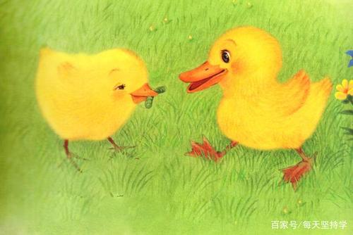 课文5 小公鸡和小鸭子 补充练习