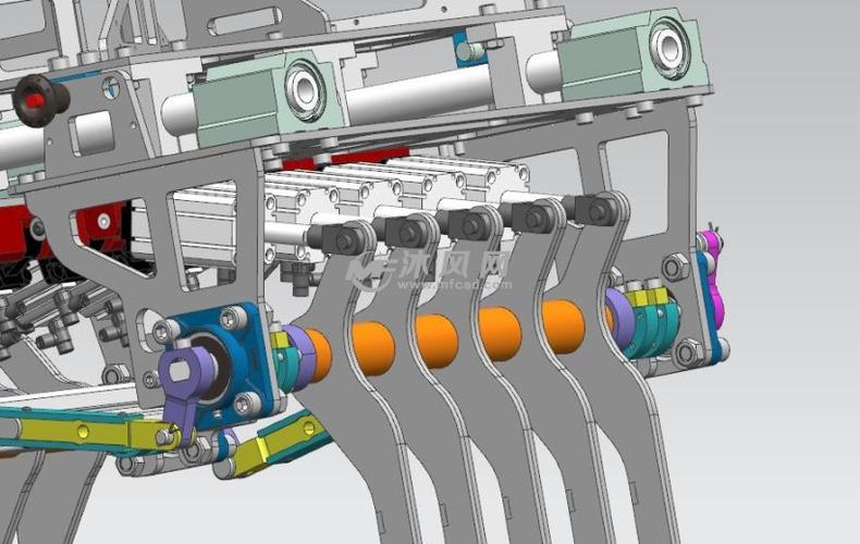 袋装抓取机械手爪 - 机器人模型图纸 - 沐风网