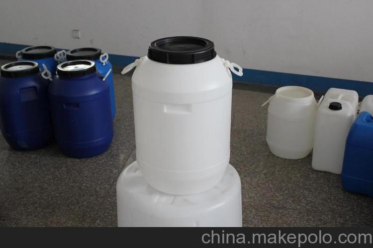 供应苏州50l圆形塑料桶 无锡50公斤全新白色牛奶桶