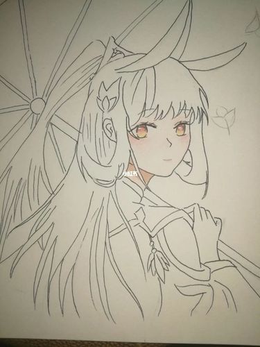 手绘:公孙离_手绘_文化_绘画