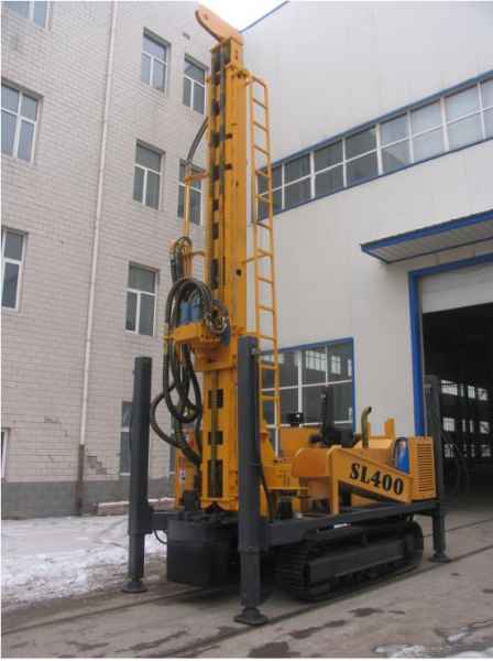 长沙正远水井钻机400型500型600型履带式钻井机