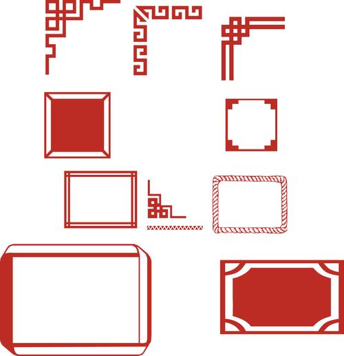 边框边框相框底纹边框古典花纹