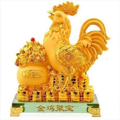 81年属鸡招财壁纸,81年属鸡招财头像 公鸡招财摆件生肖鸡工艺品雄鸡客厅装饰风水金鸡贺岁