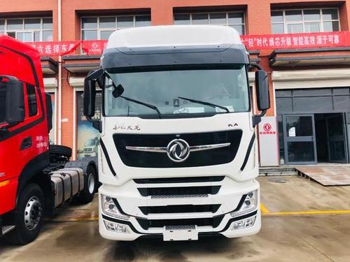 东风天龙旗舰kx王者版重卡!国六600马力配伊顿自动挡箱 售价45万