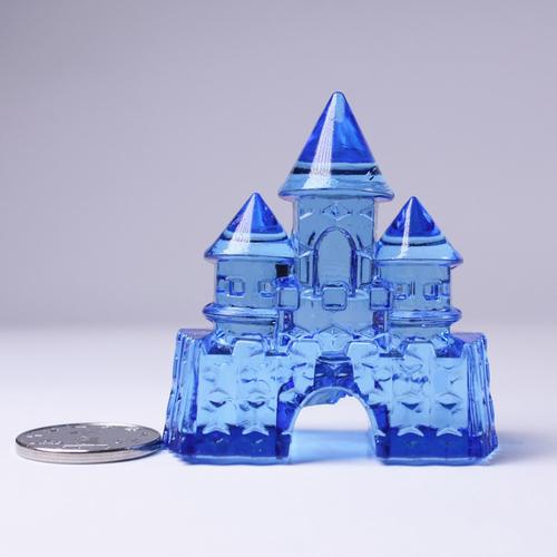 儿童亚克力塑料中号城堡男孩女孩抓水晶奖励挖宝石玩具奖品小摆件