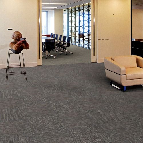 办公室地毯工程满铺地毯拼接方块卧室酒店客厅防火阻燃拼色地毯