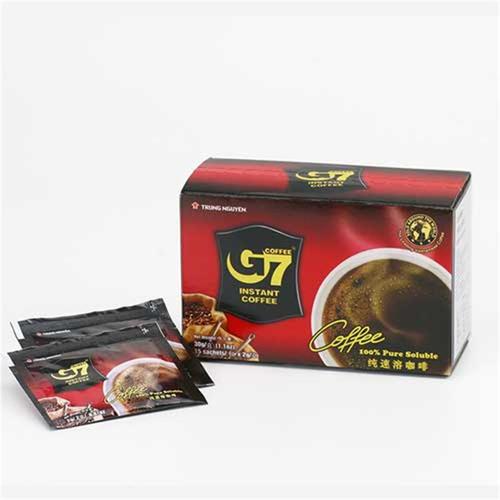 2gx45袋 越南中原g7黑咖啡速溶咖啡粉30g*3盒