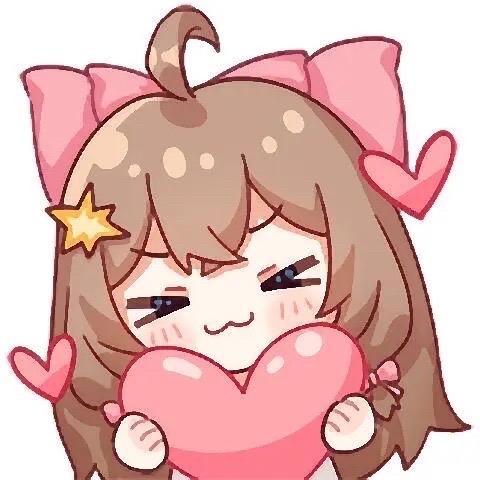 用然然头像被夸可爱了捏