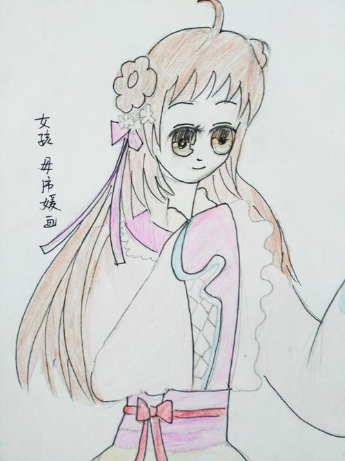 古装少女 毋沛媛画
