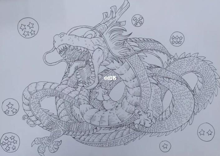 神龙?拿来吧你 (以前画的)_绘画_潮流_潮流艺术_潮流插画