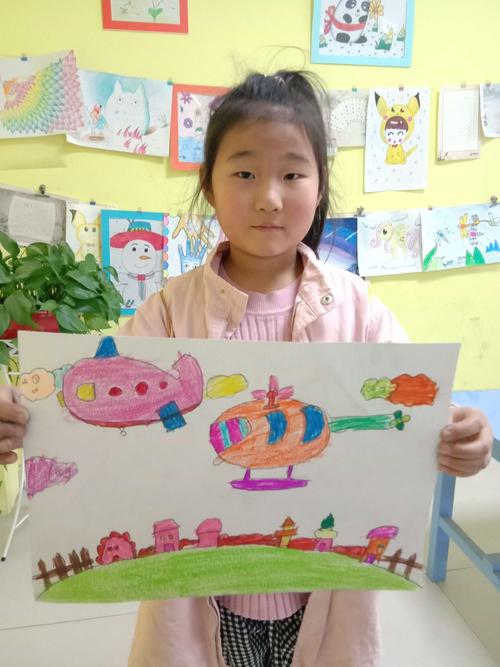 周六下午16:00-18:00儿童画【我是小小飞行员】