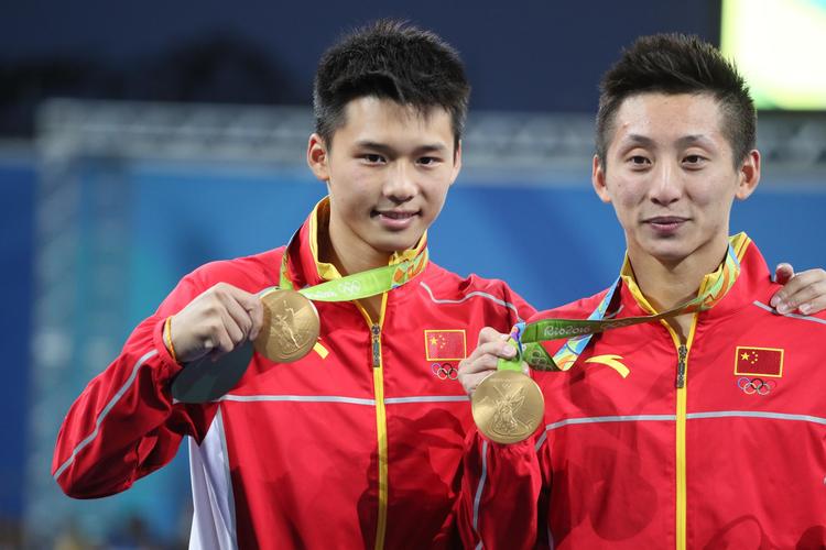 男子双人十米台林跃陈艾森折桂夺中国第四金