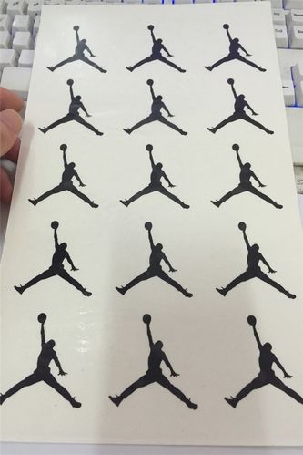 nba球星纹身贴飞人乔丹纹身贴nba球防水纹身贴纸制作