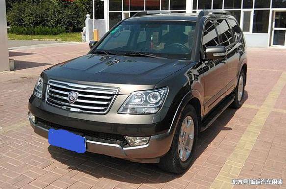 车主表示这是一辆2013款的起亚霸锐3.