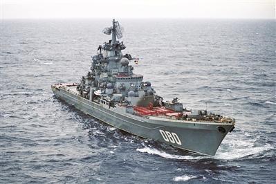 俄海军"纳希莫夫海军上将"号核动力巡洋舰升级改造后下水