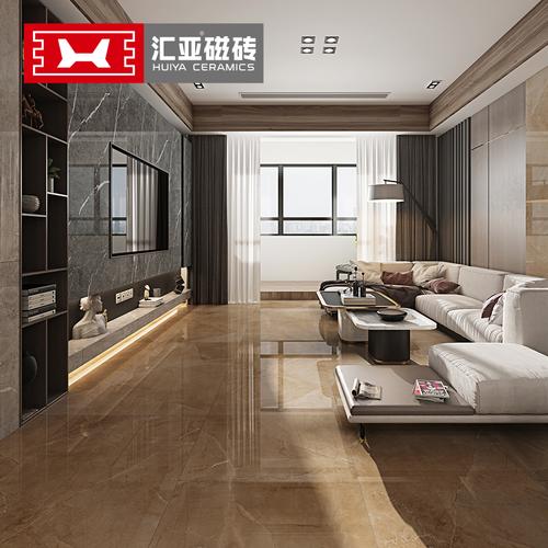 汇亚磁砖 大板瓷砖800x1600通体大理石别墅客厅背景墙砖地板砖 - 封面